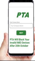 1 Schermata PTA Mobile Registration - Open PTA Mobile