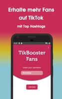 TikBooster - Fans & Followers & Likes & Hearts Plakat