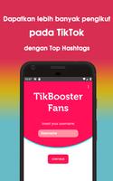 TikBooster - Fans & Followers & Likes & Hearts poster