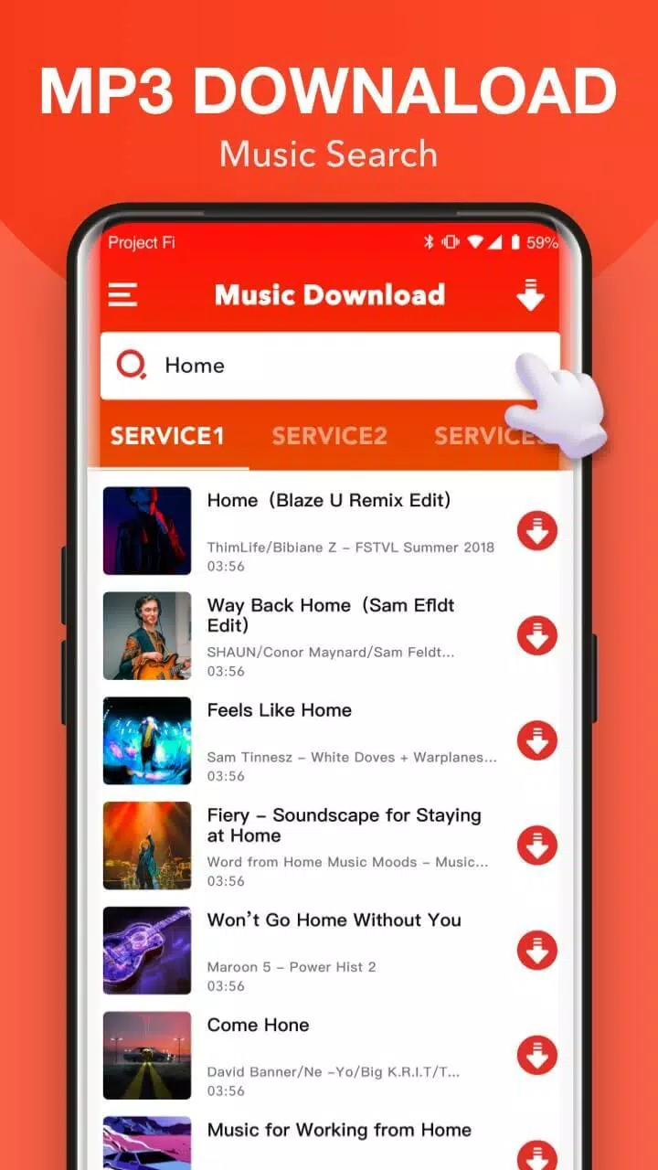 enchufe Enfatizar Maquinilla de afeitar Descarga de APK de Descargar música gratis + Mp3 Music Downloader para  Android