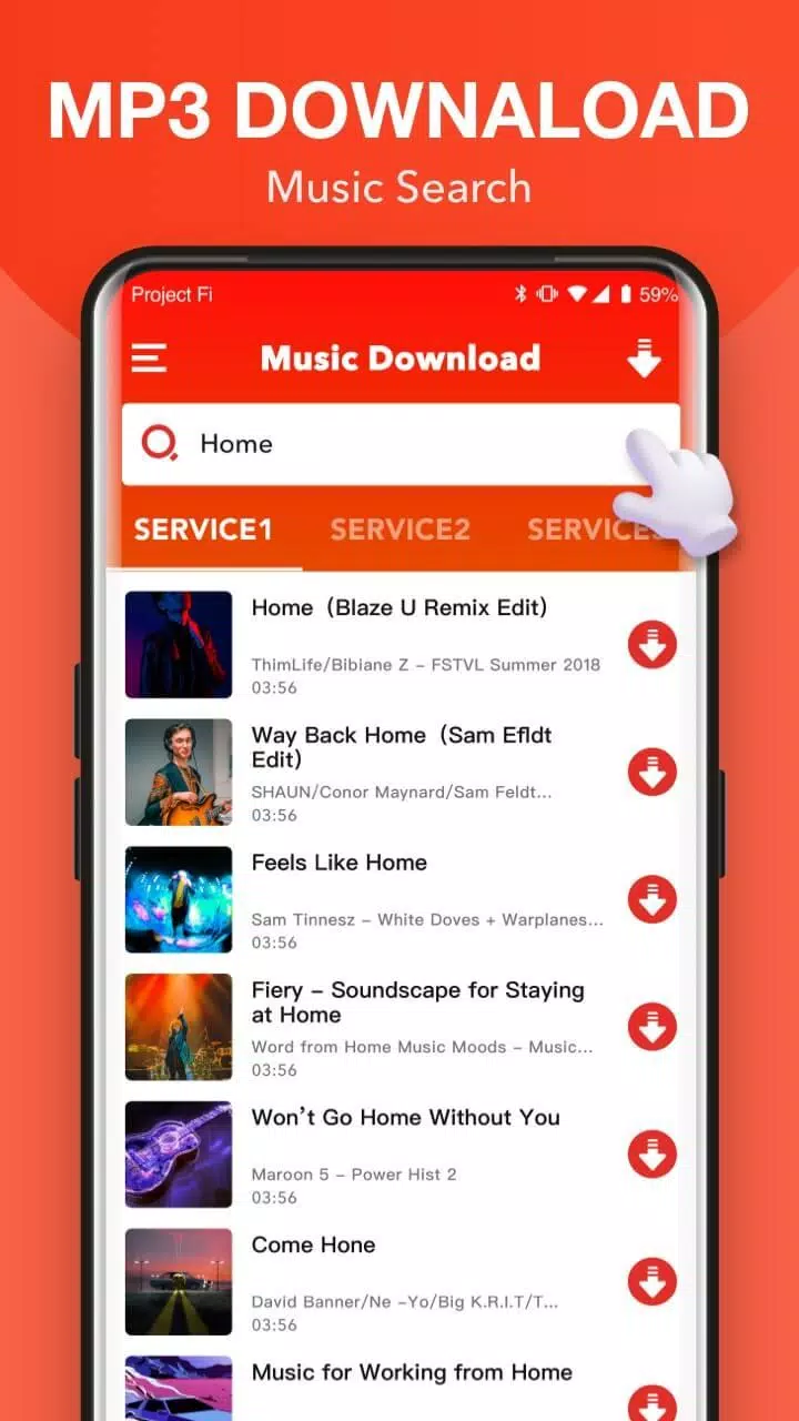 Descarga de APK de Descargar música gratis + Mp3 Music Downloader para  Android