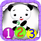 Panda Babies Counting Fun Free أيقونة