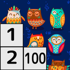 1 to 100 Puzzle Speed Match Game アイコン