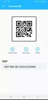 Free QR Code Reader and Barcode Reader Screenshot 2