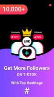 Followers and Likes For tiktok Cartaz