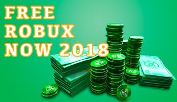 Free Robux Now - Earn Robux Free Today - Tips 2018 Affiche