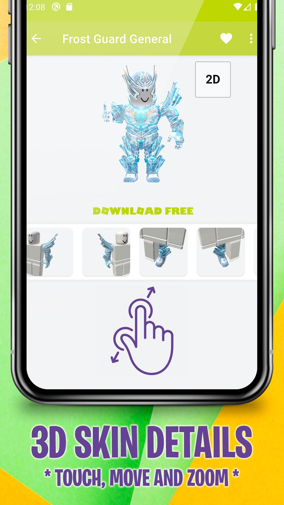 ดาวน์โหลด My Free Robux Roblox Skins Inspiration – RobinSkin APK สำหรับ  Android