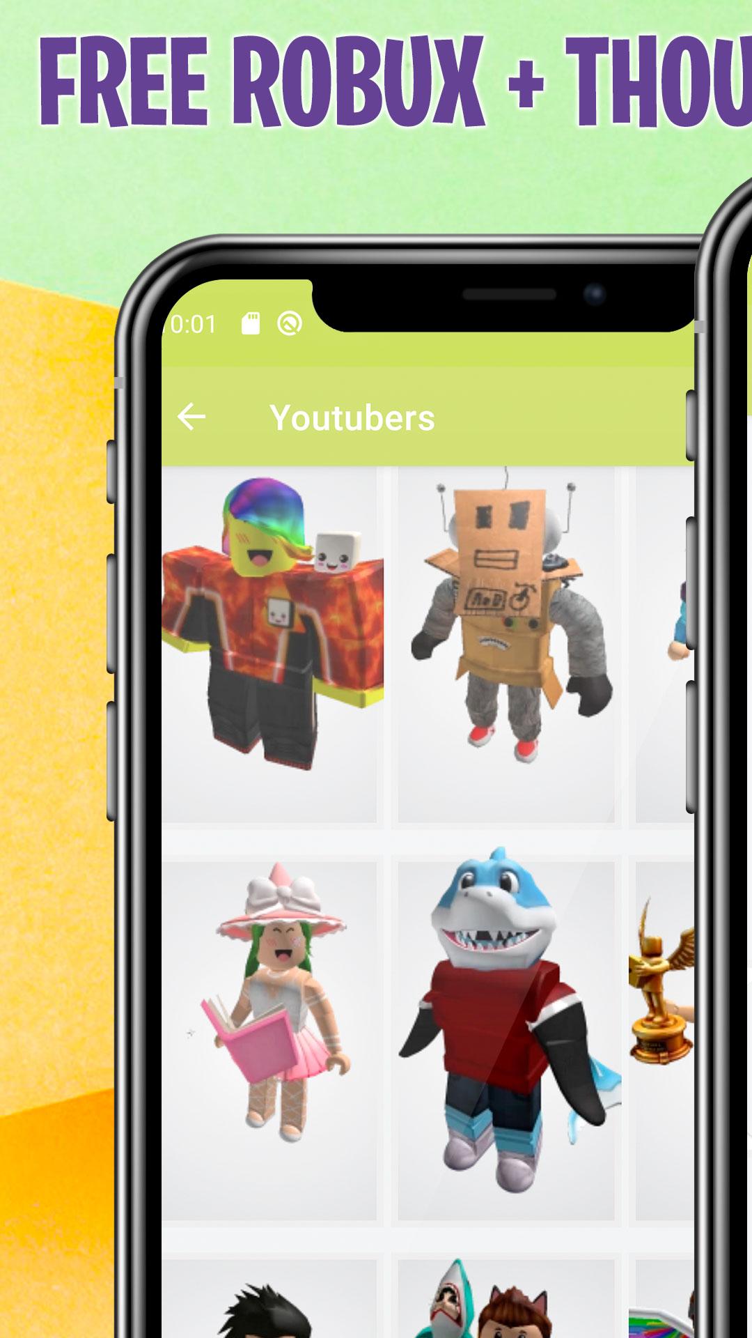 My Free Robux Roblox Skins Inspiration Robinskin For Android Apk Download - where do you get robux on roblox