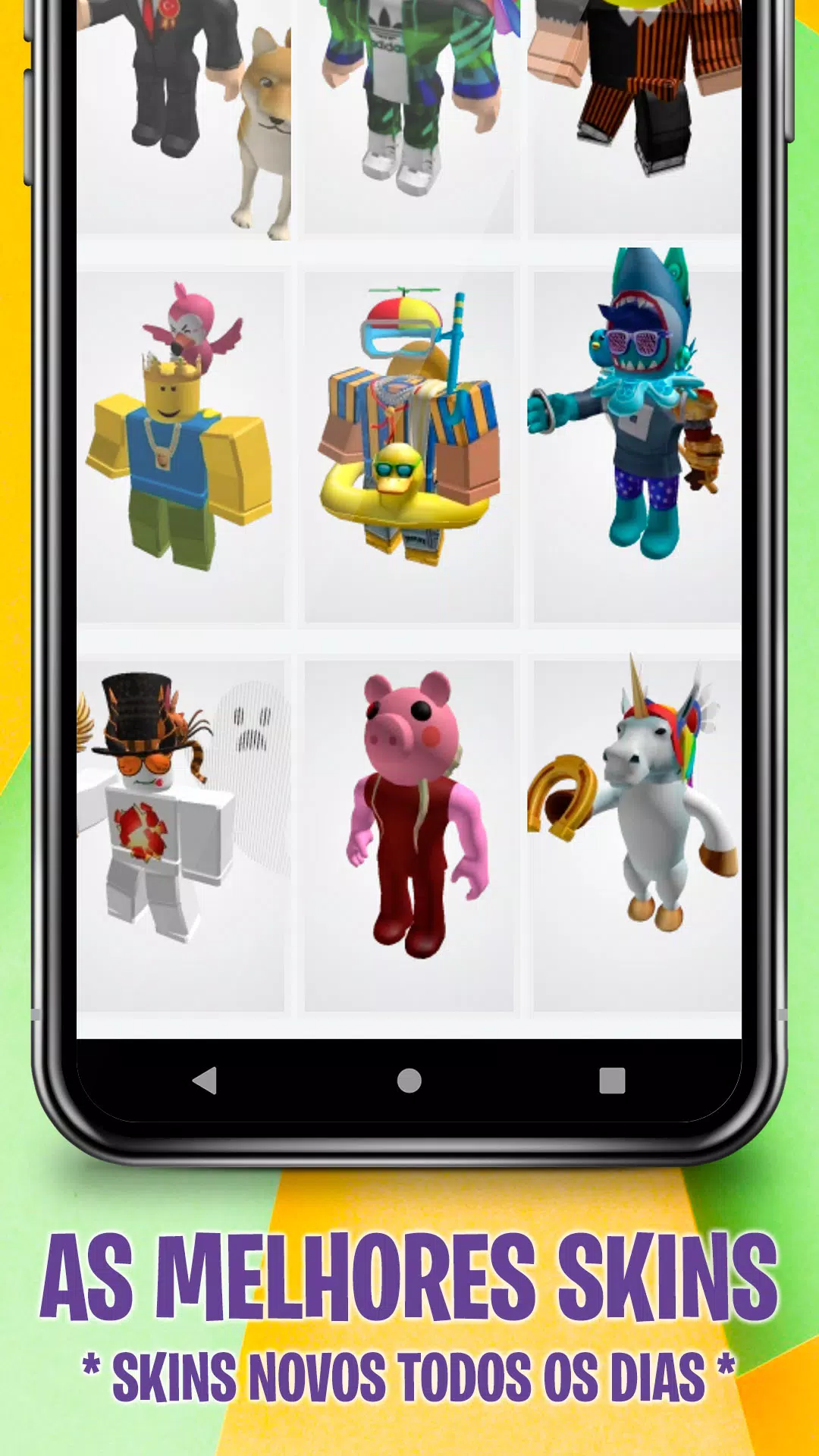 Meu Roblox Skins sem Robux Grátis – RobinSkin APK (Android App