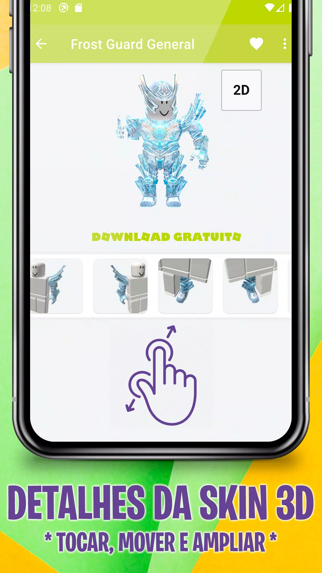 Meu Roblox Skins sem Robux Grátis – RobinSkin APK (Android App) - Baixar  Grátis