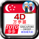 4D, TOTO, SG Sweep Large Fonts Zeichen