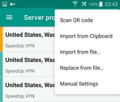 برنامه‌نما SpeedUp VPN عکس از صفحه