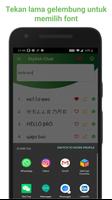 Stylish Text: Mengobrol dengan screenshot 1