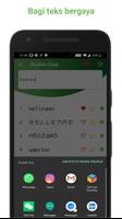 Stylish Text: Mengobrol dengan screenshot 3