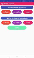 Equation solver poster