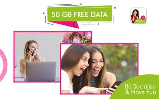 Free Data App: 10 GB Net 100 minutes for Prank capture d'écran 3