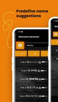 Stylish nickname generator تصوير الشاشة 2