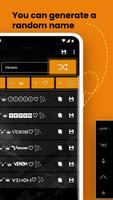 Stylish nickname generator تصوير الشاشة 3
