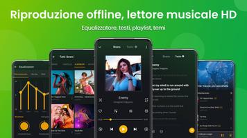 Poster Lettore MP3 - Lettore musicale