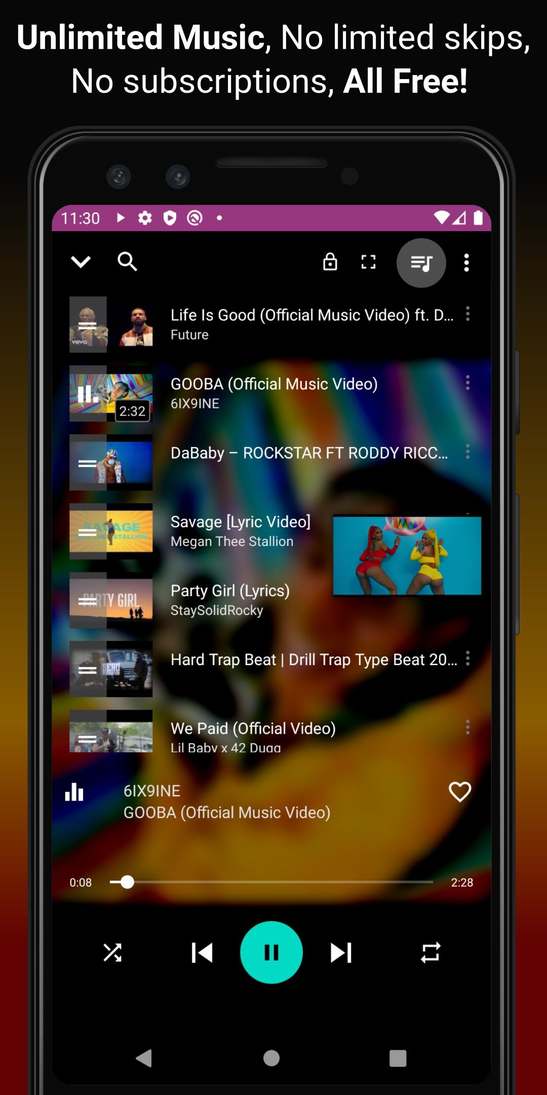 free music player roblox