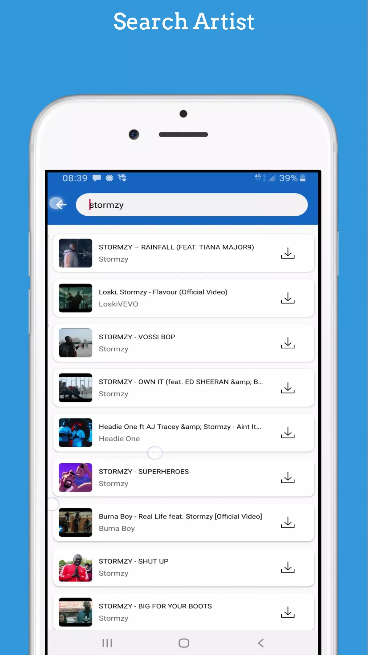 Download Mp3 Tracks – All Free Music Downloader APK for Android Download