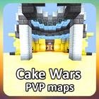 Pvp map for mcpe Cake Wars biểu tượng