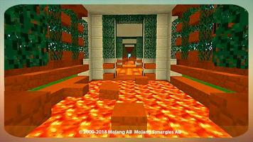 Mini-game for minecraft floor is lava imagem de tela 1