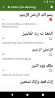 Quran - Portuguese Translation capture d'écran 1
