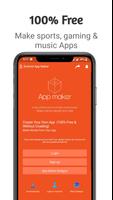 Android App Maker - No Coding ảnh chụp màn hình 1