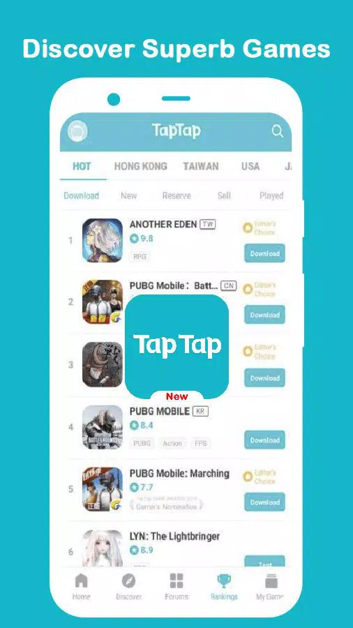 TapTap Lite APK para Android - Download