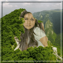 Green Hills Photo Frame APK