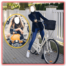 Girls Selfie on Bike Cycle APK