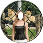 Women Zoo Selfie 아이콘