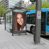 Bus Stop Photo Montage icône