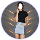 Denim Hem Fashion Frames APK