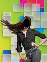 Face Hair Montage Plakat