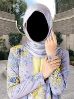 Hijab Fashion Photo Frames Affiche