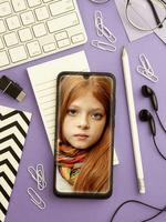 برنامه‌نما Mobile Phone Photo Frames عکس از صفحه