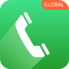 글로벌 전화 및 WiFi 통화 아이콘