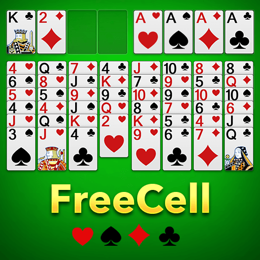 Solitário FreeCell - cartas