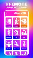 Emotes Dance App : FF Pro capture d'écran 3