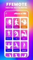 Emotes Dance App : FF Pro captura de pantalla 3