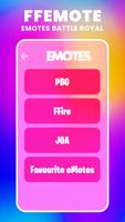 Emotes Dance App : FF Pro captura de pantalla 1