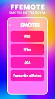 Emotes Dance App : FF Pro captura de pantalla 1