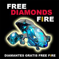پوستر FREE DIAMONDS FIRE