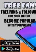 Free Fans & Followers for Tik Tok 海報