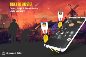 Booster for Free Fire - Game Booster 60FPS ポスター