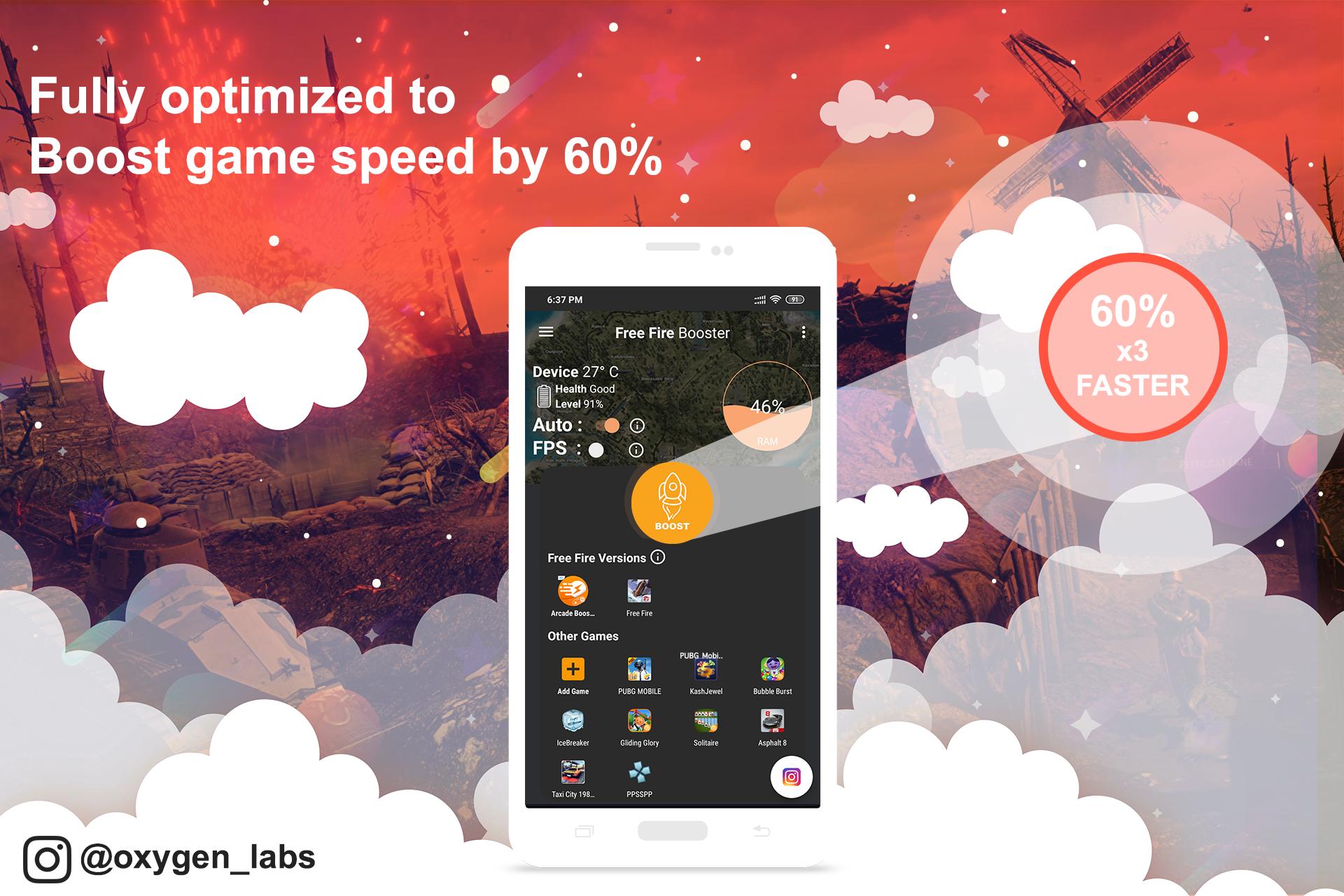 Booster for Free Fire - Game Booster 60FPS for Android - APK ... - 