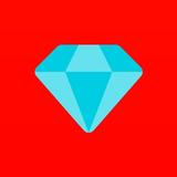 diamond via id biểu tượng