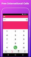 Free International Calls - Free SMS Texting постер